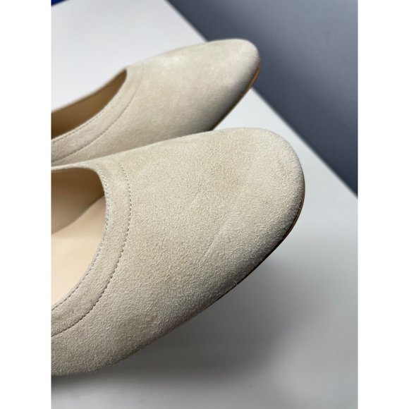 EVERLANE the Italian leather day heel in tan suede size 8 - Picture 9 of 9
